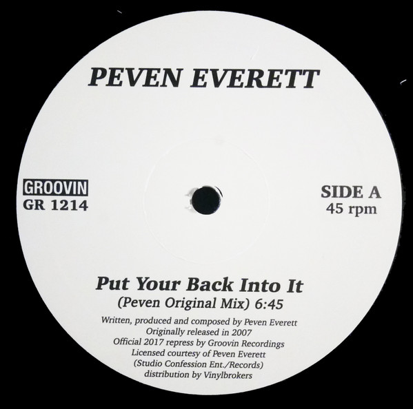Peven Everett — Put Your Back Into It