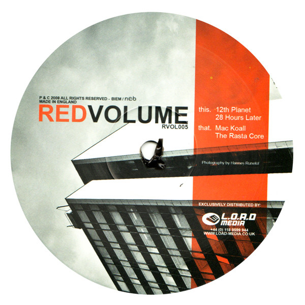 12th Planet / Mac Koall — 28 Hours Later / The Rasta Core