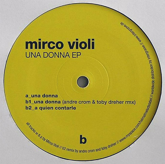 Mirco Violi — Una Donna EP