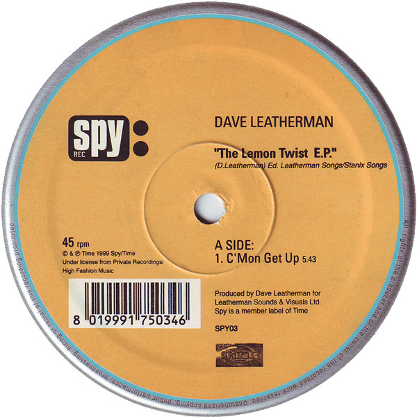Dave Leatherman — The Lemon Twist E.P.